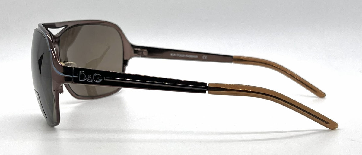D&G 6004 07/73 Aviator-Vintage Sunglasses Bronze Blue Brown-Unworn