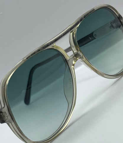 Vintage Safilo Elasta - Model:1065 5554-Refurbished With Custom Mint Green Gradient Lenses