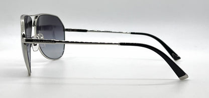 Dolce and Gabbana DG2097 05/8G Aviator-Vintage Sunglasses Silver Gray-Unworn