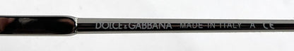 Dolce and Gabbana DG2097 05/8G Aviator-Vintage Sunglasses Silver Gray-Unworn