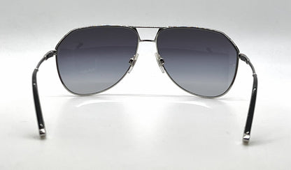 Dolce and Gabbana DG2097 05/8G Aviator-Vintage Sunglasses Silver Gray-Unworn