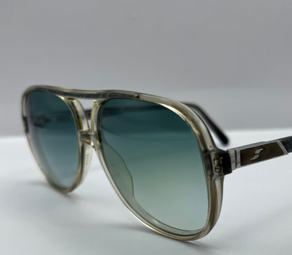 Vintage Safilo Elasta - Model:1065 5554-Refurbished With Custom Mint Green Gradient Lenses