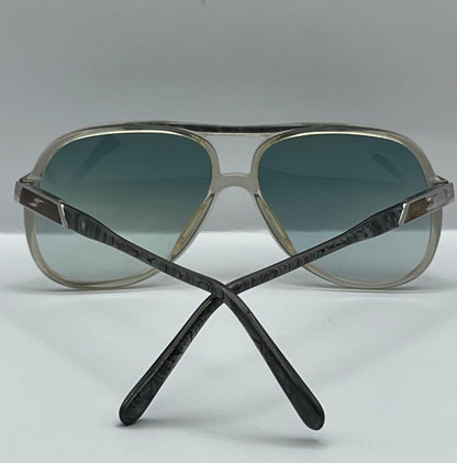 Vintage Safilo Elasta - Model:1065 5554-Refurbished With Custom Mint Green Gradient Lenses