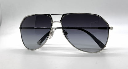 Dolce and Gabbana DG2097 05/8G Aviator-Vintage Sunglasses Silver Gray-Unworn