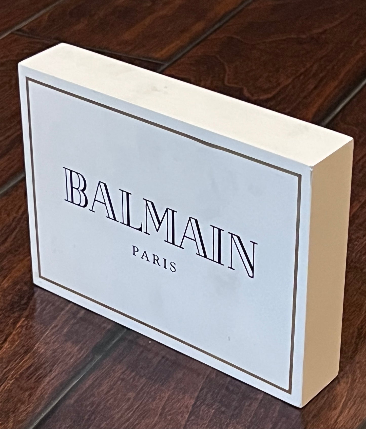 Balmain Paris -One Sided - Branded - In Store Countertop Display