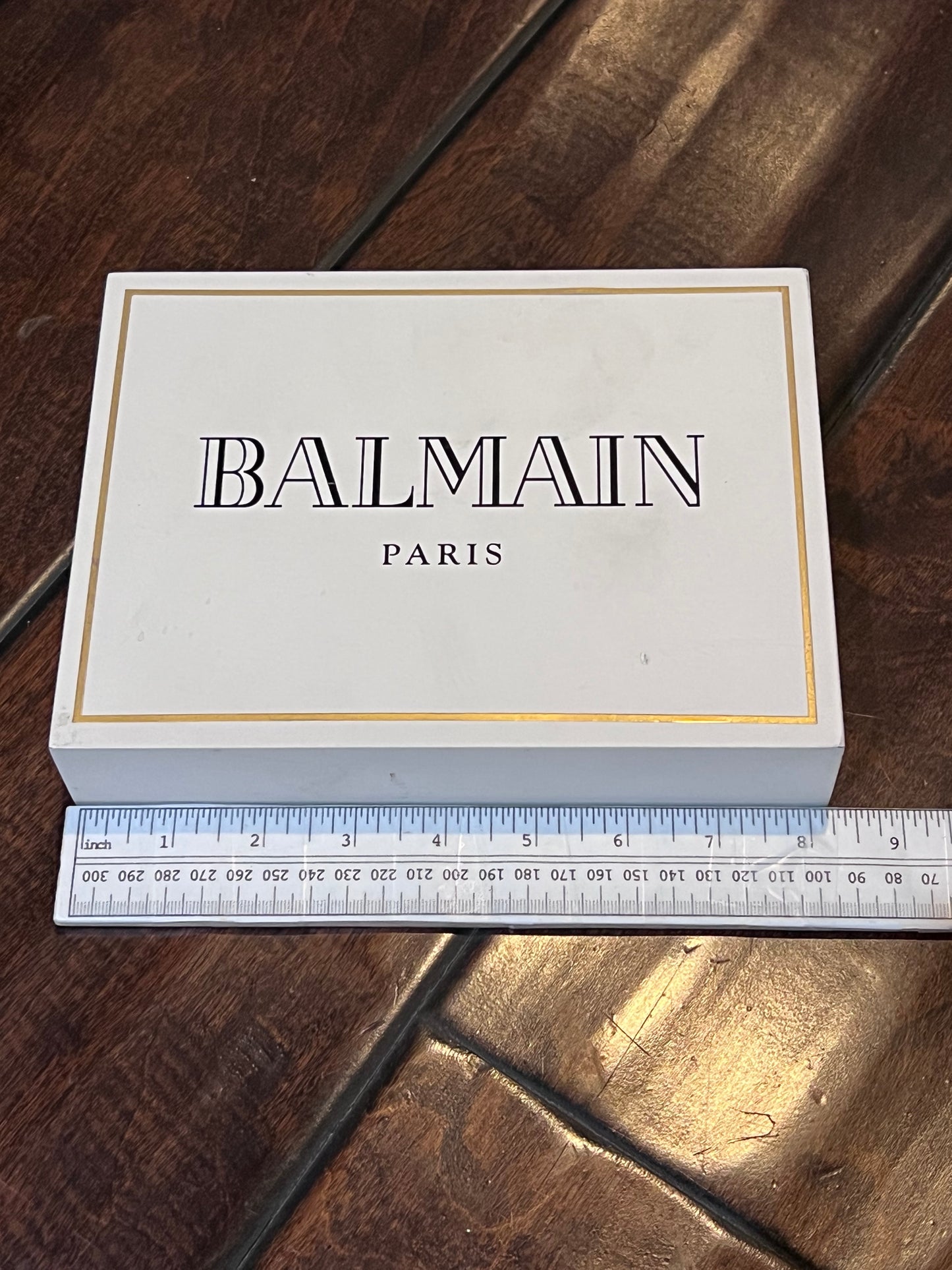 Balmain Paris -One Sided - Branded - In Store Countertop Display