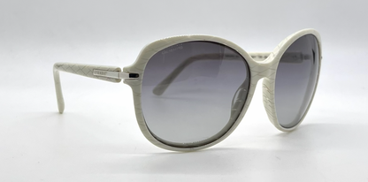 Prada SPR04N AB1-3M1 White Cream Butterfly-Vintage Sunglasses-Unworn-Italy