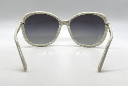 Prada SPR04N AB1-3M1 White Cream Butterfly-Vintage Sunglasses-Unworn-Italy