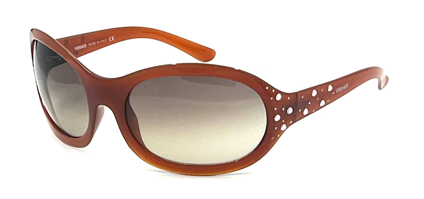 Versace MOD 4063-B Vintage Sunglasses Brown Gradient 67-20 Italy
