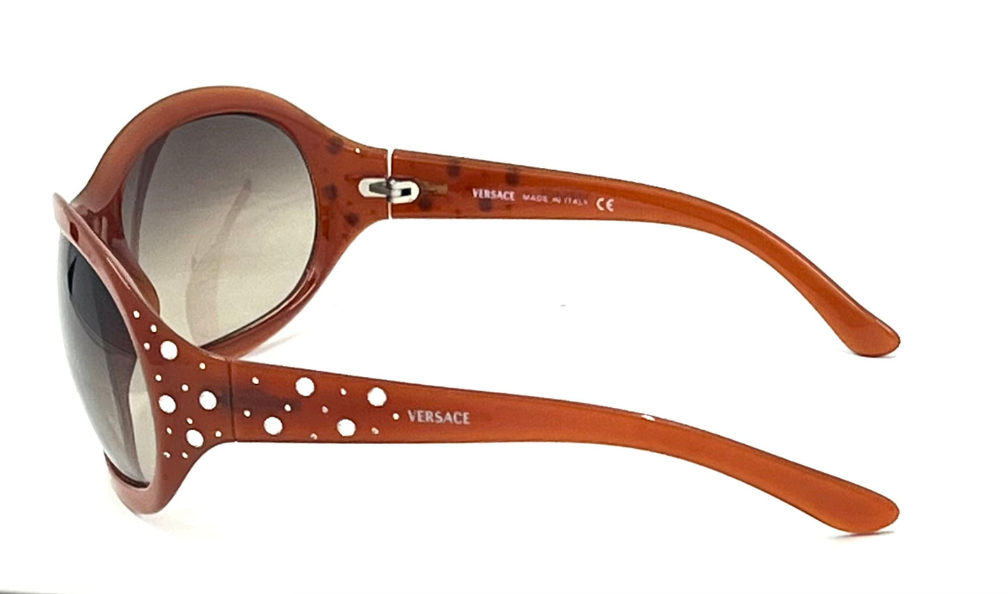 Versace MOD 4063-B Vintage Sunglasses Brown Gradient 67-20 Italy
