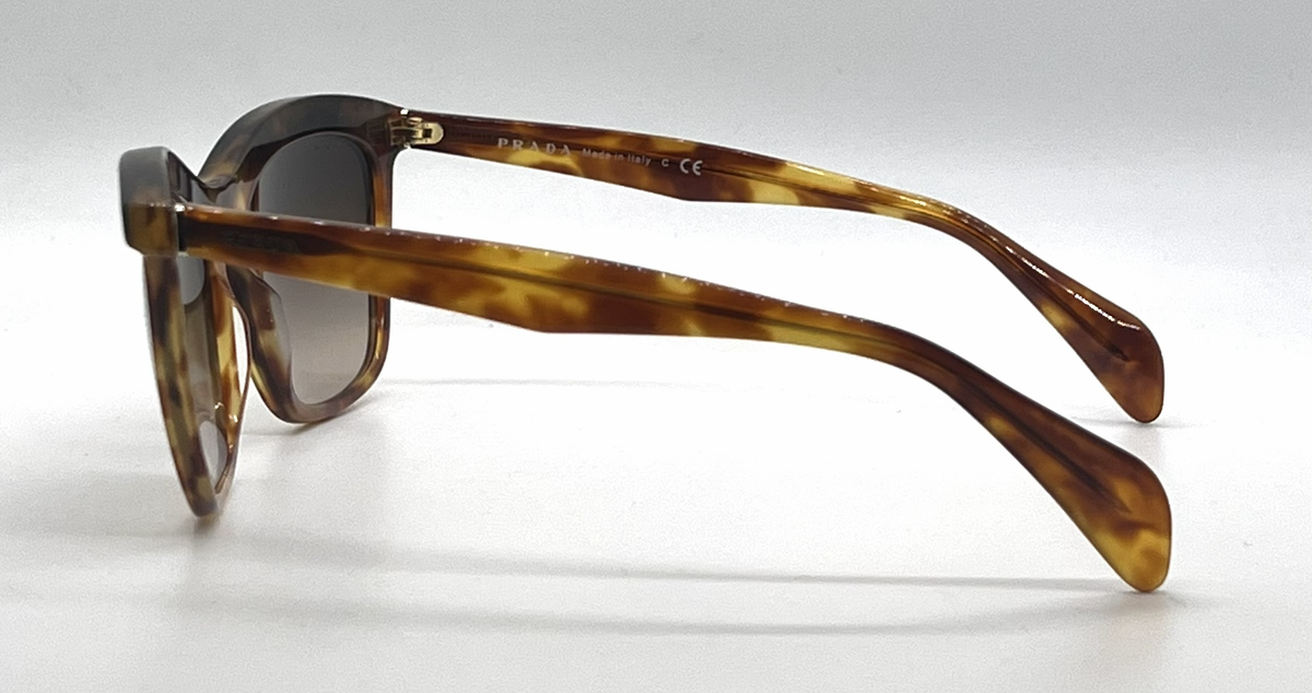 Prada SPR19P NAK-6S1 Vintage Sunglasses Havana Brown Gradient Lenses-Unworn