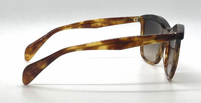 Prada SPR19P NAK-6S1 Vintage Sunglasses Havana Brown Gradient Lenses-Unworn