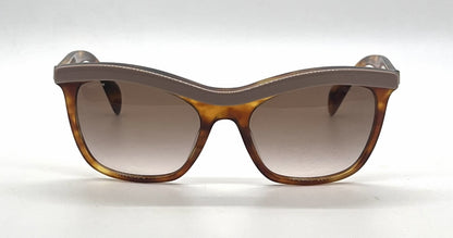 Prada SPR19P LAV-0A6 Tortoise Pink Brow Cat Eye-Vintage Sunglasses-Unworn