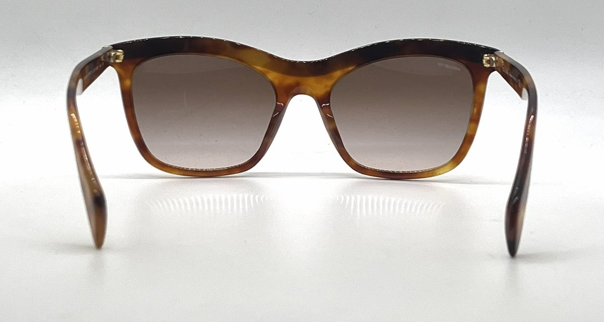 Prada SPR19P LAV-0A6 Tortoise Pink Brow Cat Eye-Vintage Sunglasses-Unworn