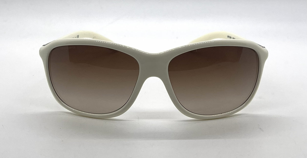 Prada SPR08M 4AO-6S1 White Cream Gradient-Vintage Sunglasses-Unworn-Italy