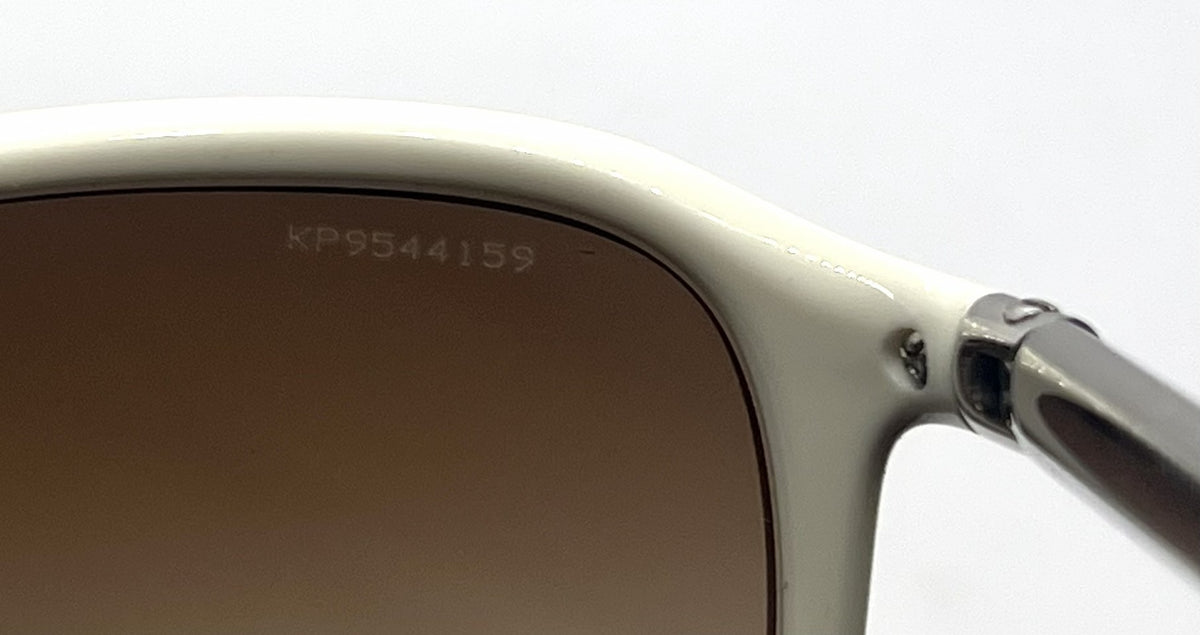 Prada SPR08M 4AO-6S1 White Cream Gradient-Vintage Sunglasses-Unworn-Italy