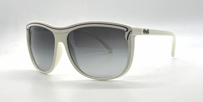 D&G 8059 508/8G Oversized-Vintage Sunglasses White-Purple Pinstripe-Deadstock