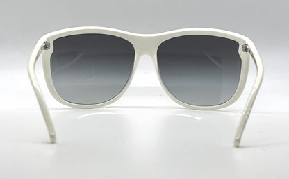 D&G 8059 508/8G Oversized-Vintage Sunglasses White-Purple Pinstripe-Deadstock