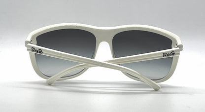 D&G 8059 508/8G Oversized-Vintage Sunglasses White-Purple Pinstripe-Deadstock