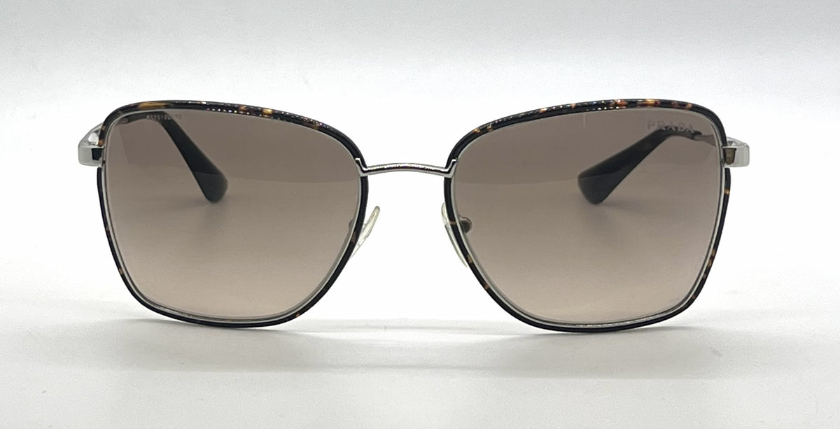 Prada SPR52S 2AU-3D0 Tortoise Gold Gradient Lenses-Unworn-Italy