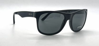 Prada SPR24L 1AB-1A1 Sunglasses Black Square Lenses-Unworn-Italy