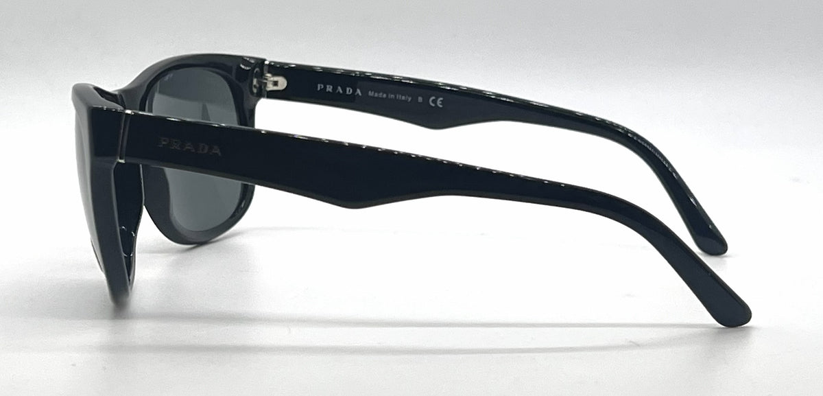 Prada SPR24L 1AB-1A1 Sunglasses Black Square Lenses-Unworn-Italy