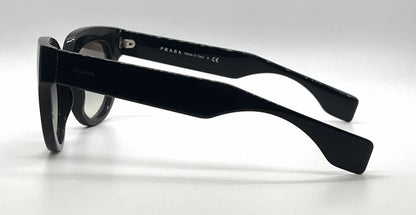 Prada SPR07Q 1AB-0A7 Oversized Cat Eye Sunglasses Grey Gradient Lenses-Unworn