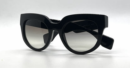 Prada SPR07Q 1AB-0A7 Oversized Cat Eye Sunglasses Grey Gradient Lenses-Unworn