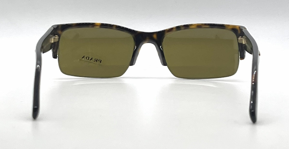 Prada SPR30L 2AU-2P1 Tortoise Semi-Rimless Sunglasses Havana Lenses-Unworn