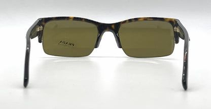 Prada SPR30L 2AU-2P1 Tortoise Semi-Rimless Sunglasses Havana Lenses-Unworn