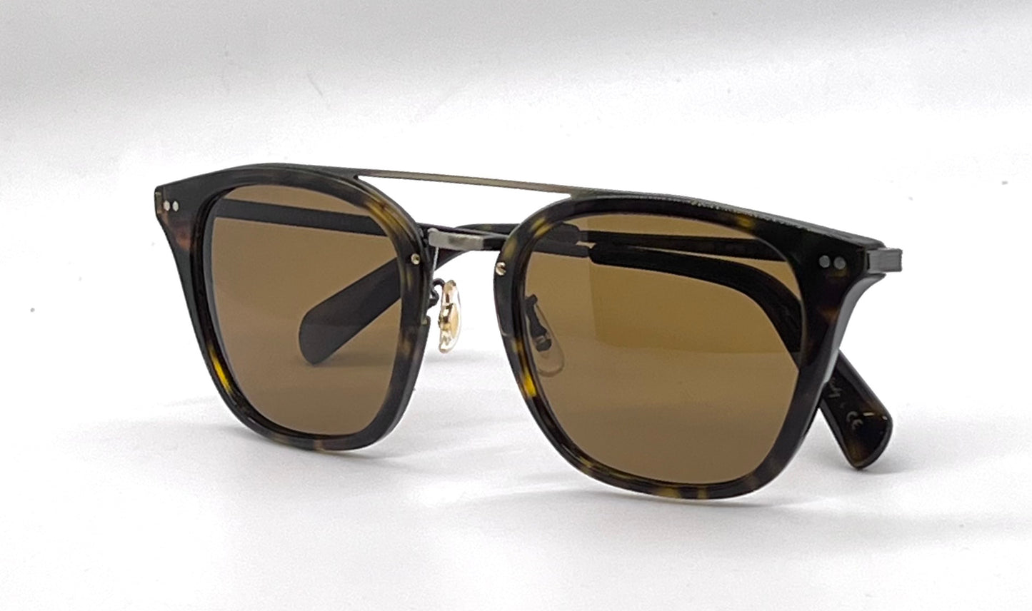 Oliver Peoples OV5461SU Frère LA Antique Gold Sunglasses-New/Unworn-Full Kit