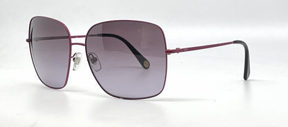 D&G 6079 013/8H Square Aviator-Vintage Sunglasses Magenta-Grey Gradient Lenses-Unworn