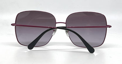 D&G 6079 013/8H Square Aviator-Vintage Sunglasses Magenta-Grey Gradient Lenses-Unworn