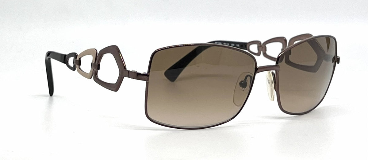 Emilio Pucci EP106S 204 Rectangular Vintage Sunglasses-Wine-Unworn