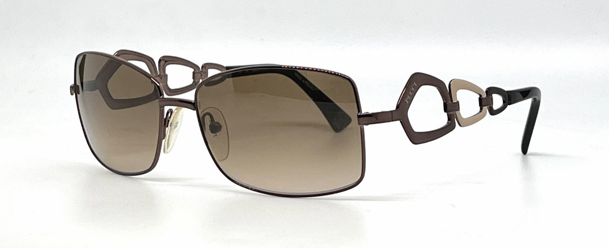 Emilio Pucci EP106S 204 Rectangular Vintage Sunglasses-Wine-Unworn