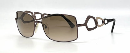 Emilio Pucci EP106S 204 Rectangular Vintage Sunglasses-Wine-Unworn