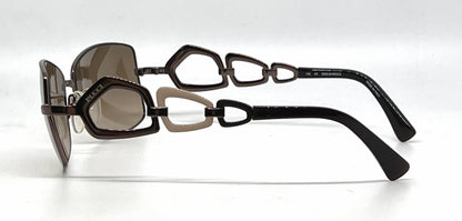 Emilio Pucci EP106S 204 Rectangular Vintage Sunglasses-Wine-Unworn