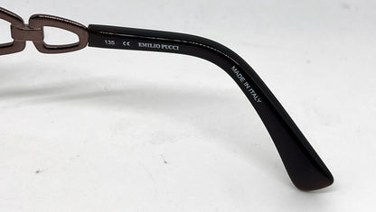 Emilio Pucci EP106S 204 Rectangular Vintage Sunglasses-Wine-Unworn