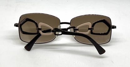 Emilio Pucci EP106S 204 Rectangular Vintage Sunglasses-Wine-Unworn