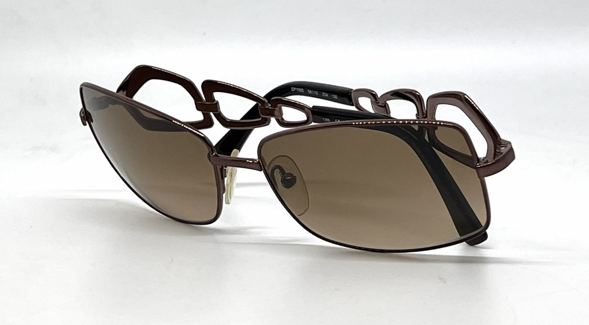 Emilio Pucci EP106S 204 Rectangular Vintage Sunglasses-Wine-Unworn