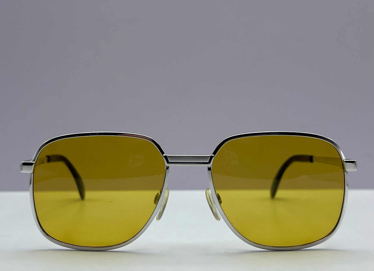 Vintage Metzler Stainless Steel Frame with Brand New “Berko’s Designs” Custom Persimmon Lenses