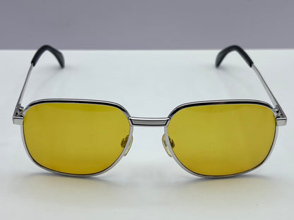 Vintage Metzler Stainless Steel Frame with Brand New “Berko’s Designs” Custom Persimmon Lenses