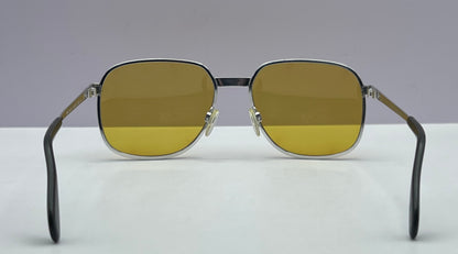 Vintage Metzler Stainless Steel Frame with Brand New “Berko’s Designs” Custom Persimmon Lenses