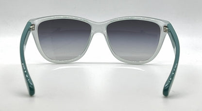 D&G 8072 1658/8G Mint-Teal Wayfarer-Vintage Sunglasses Grey Gradient Lenses-Unworn