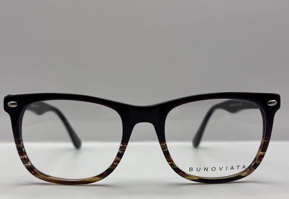 BUNOVIATA-SAMONA C.4 OPTICAL FRAME-Handmade Acetate-Spring Hinge-New/Old Stock