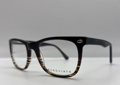 BUNOVIATA-SAMONA C.4 OPTICAL FRAME-Handmade Acetate-Spring Hinge-New/Old Stock