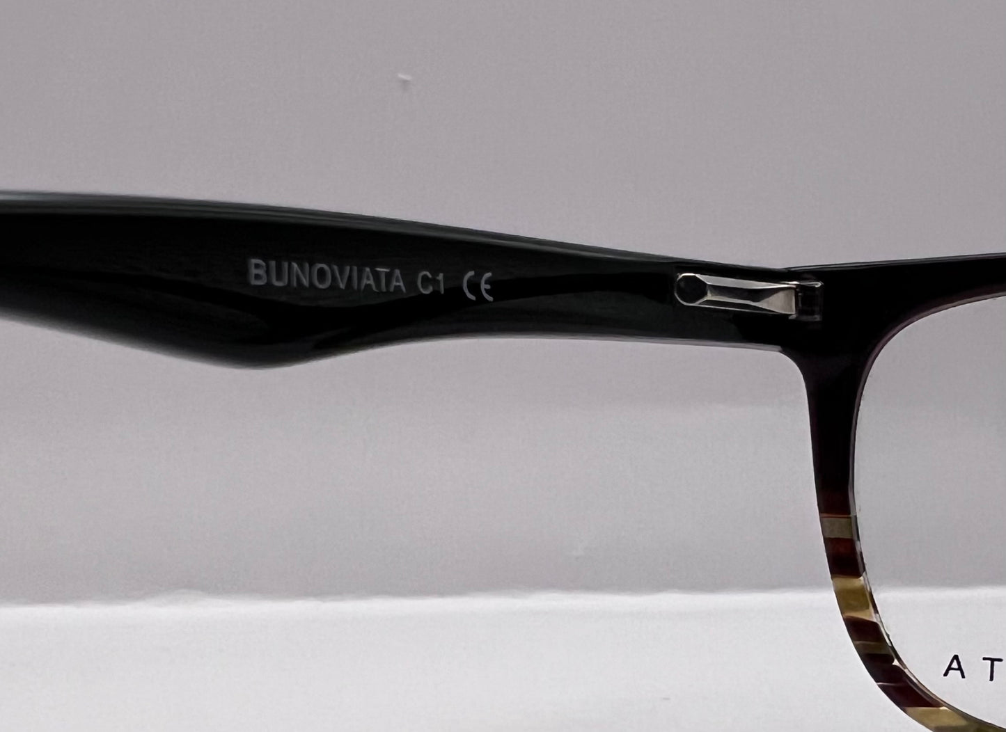 BUNOVIATA-SAMONA C.4 OPTICAL FRAME-Handmade Acetate-Spring Hinge-New/Old Stock