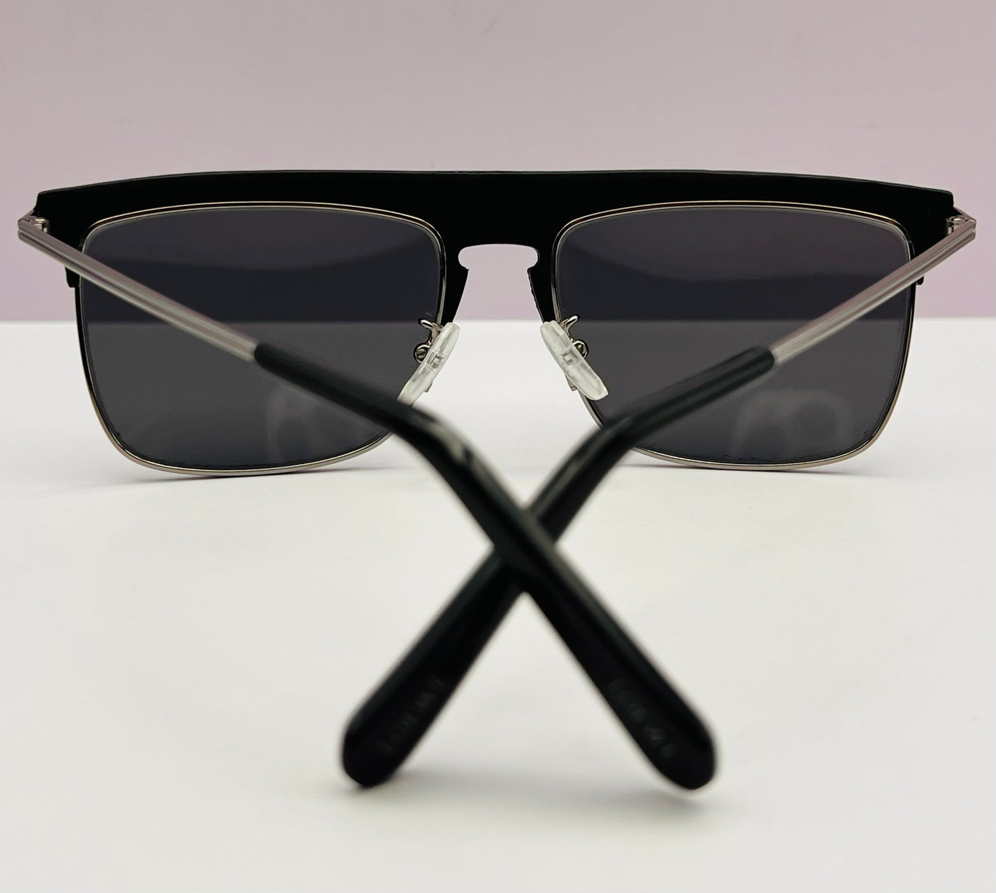 LOEWE LW40006U 20A Black & Silver Sunglasses-100% Authentic 56-18