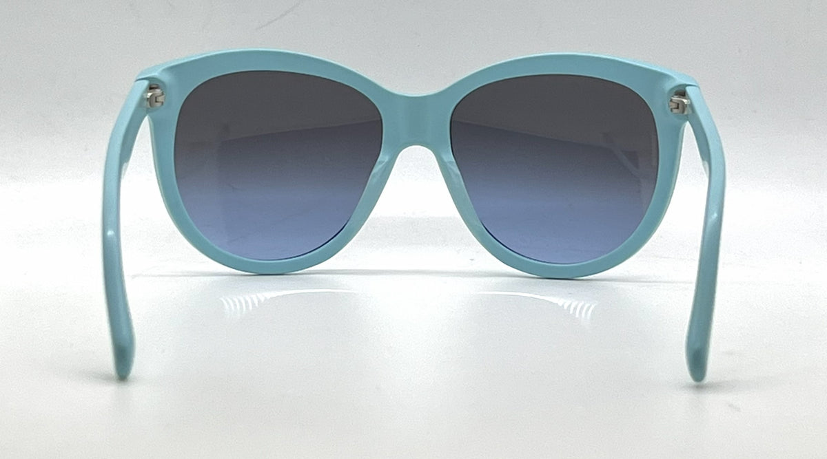 DG4149 2586/8F Turquoise Cat-Eye-Vintage Sunglasses Blue Gradient Lenses-Unworn