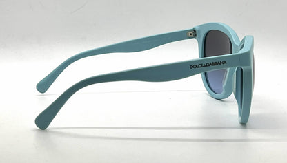 DG4149 2586/8F Turquoise Cat-Eye-Vintage Sunglasses Blue Gradient Lenses-Unworn
